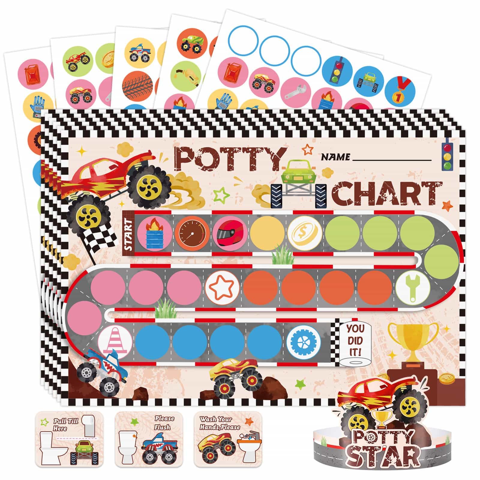 WERNNSAI Potty Training Chart - potties | Mubboo