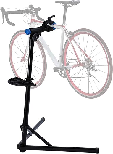 BBB Cycling Fahrrad ProfiMount BTL-36 Cycling Bike Repair Stand für Fahrradwartung Höhenverstellbar Faltbar für 23 kg, Black, One Size