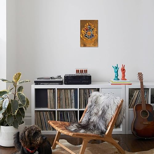 Vista 61 de Trends International Póster de pared Harry Potter Hogwarts Crest, 22.375 x 34 Versión con marco negro