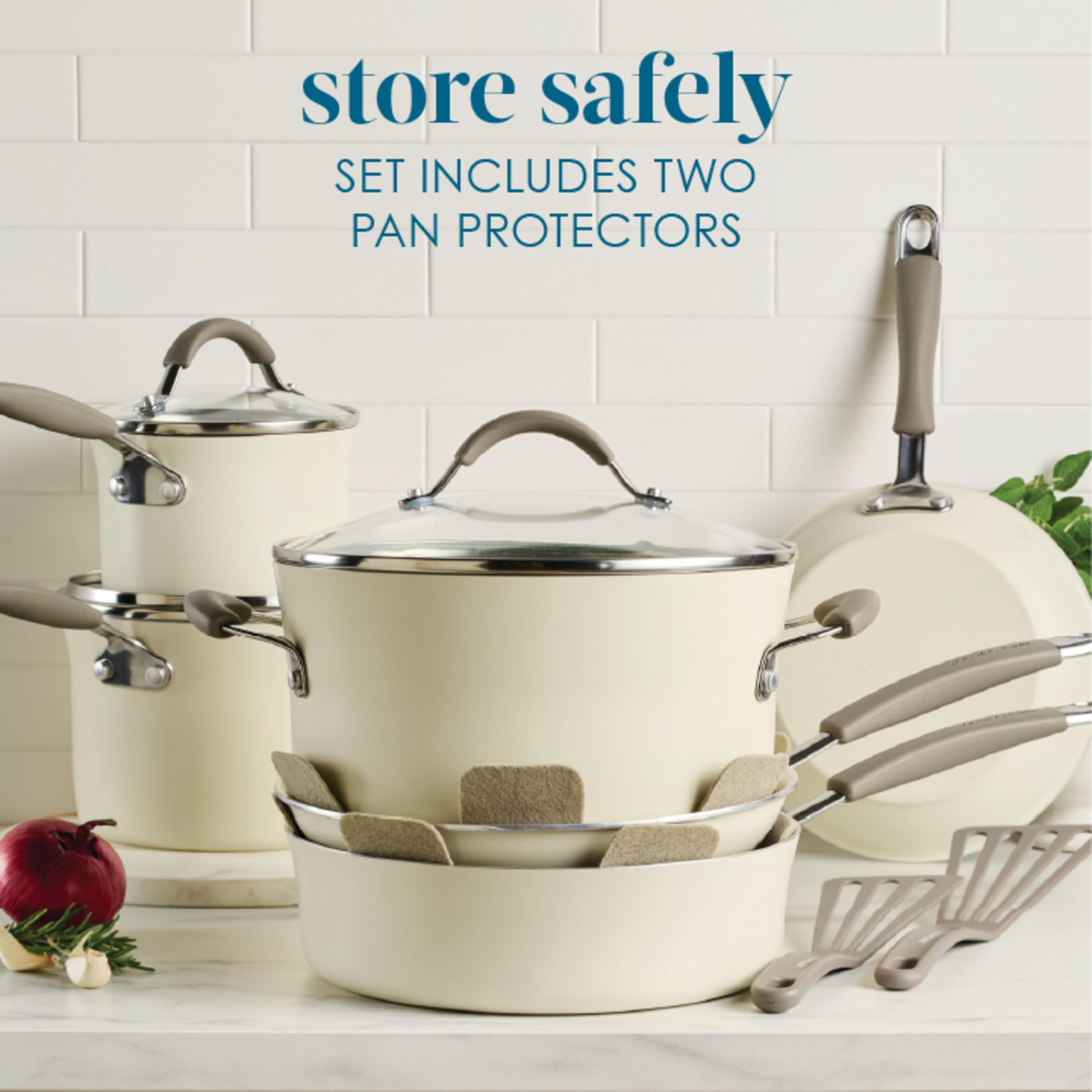 Rachael Ray Cucina Ceramic Cookware Set - 13 Piece -6 Rachael Ray Cucina Ceramic Cookware Set - 13 Piece -6