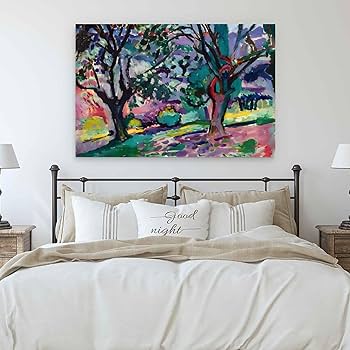 アンリ マティス オリーブの木のある散歩道 オイルキャンバス 油彩 アンリ マティス オリーブの木のある散歩道 オイルキャンバス