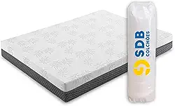 Colchão Queen De Molas Ensacadas 158x198x20cm D33 SDB Colchões (Cinza)