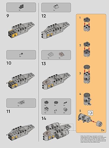 Miniatura 3 de LEGO Star Wars: Razor Crest Micro Set 41 piezas - A partir de 6 años