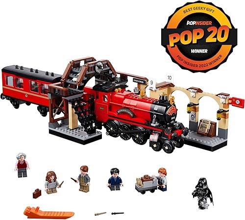 Miniatura 2 de LEGO Harry Potter Hogwarts Express 75955 - Juego de construcción de tren de juguete que incluye tren modelo y minifiguras de Harry Potter, Hermione