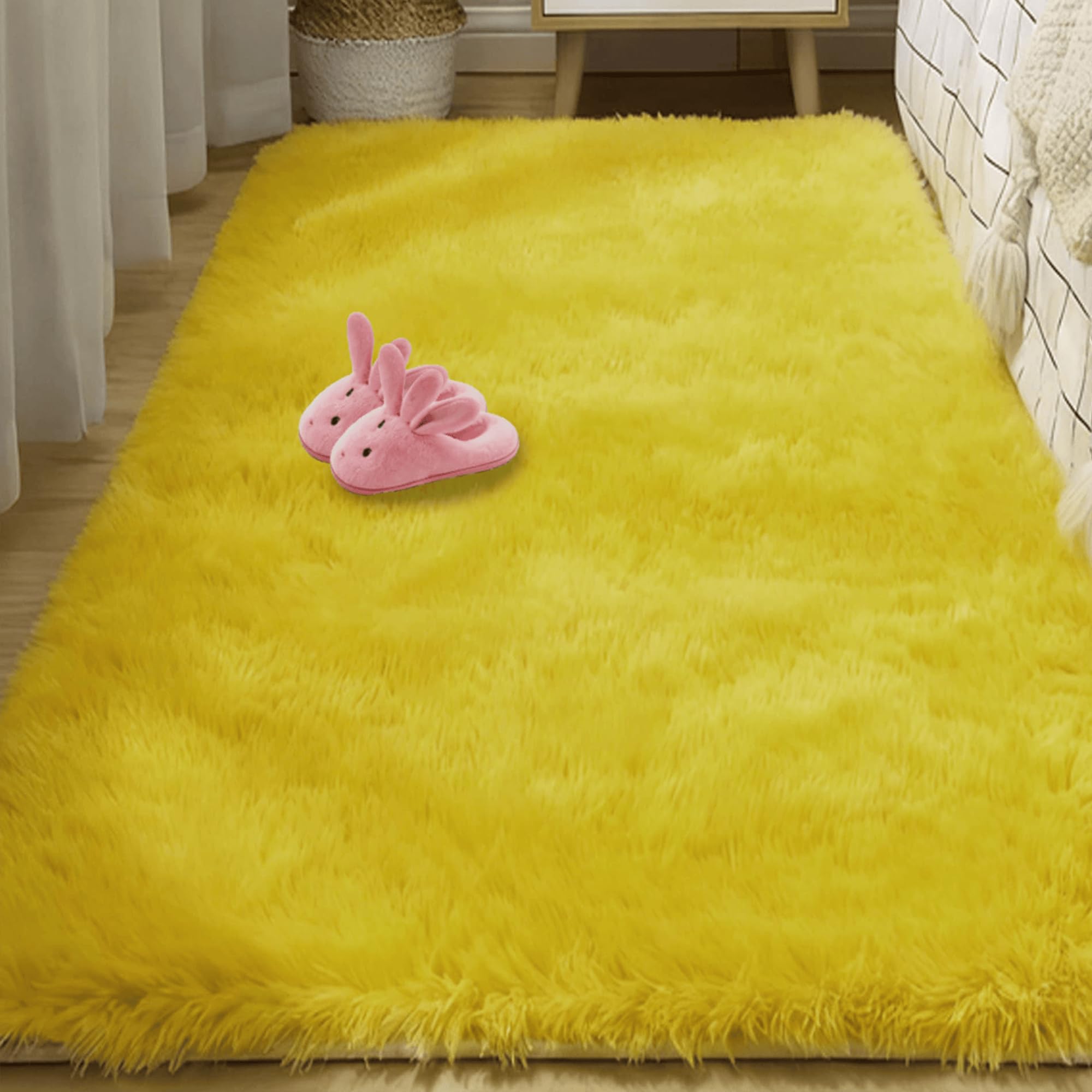 Tapis de chambre adulte grand format pour décoration salon cocooning