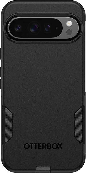 OtterBox Google Pixel 9 Pro XL Commuter Series Case - Black, Ultra-Sleek, Wireless Charging Compatible, Raised Edges Protect Camera & Screen