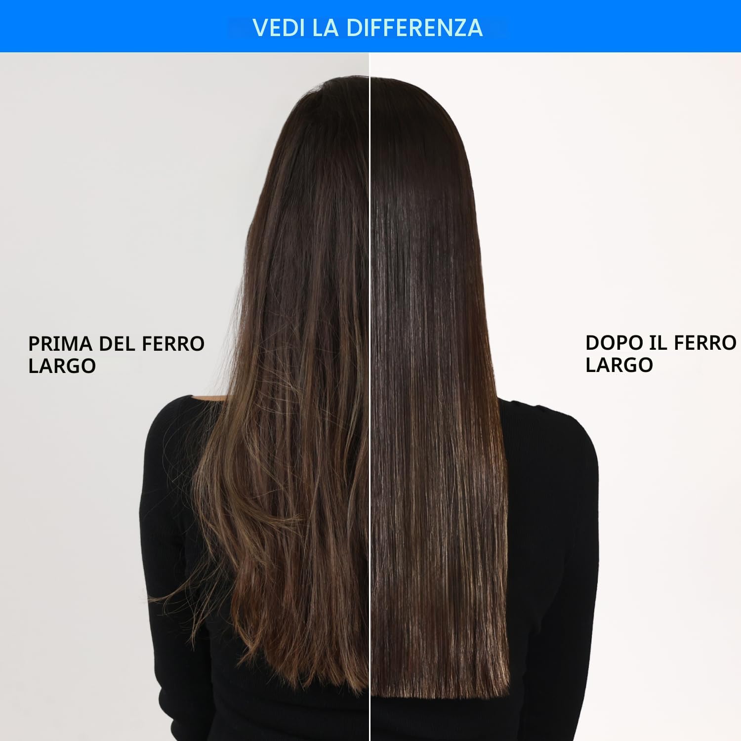 CLOUD NINE La nuova piastra per capelli larga | Controllo della temperatura variabile | Modalità Revive Piastre arricchite con minerali | Display digitale Cavo girevole a 360°
