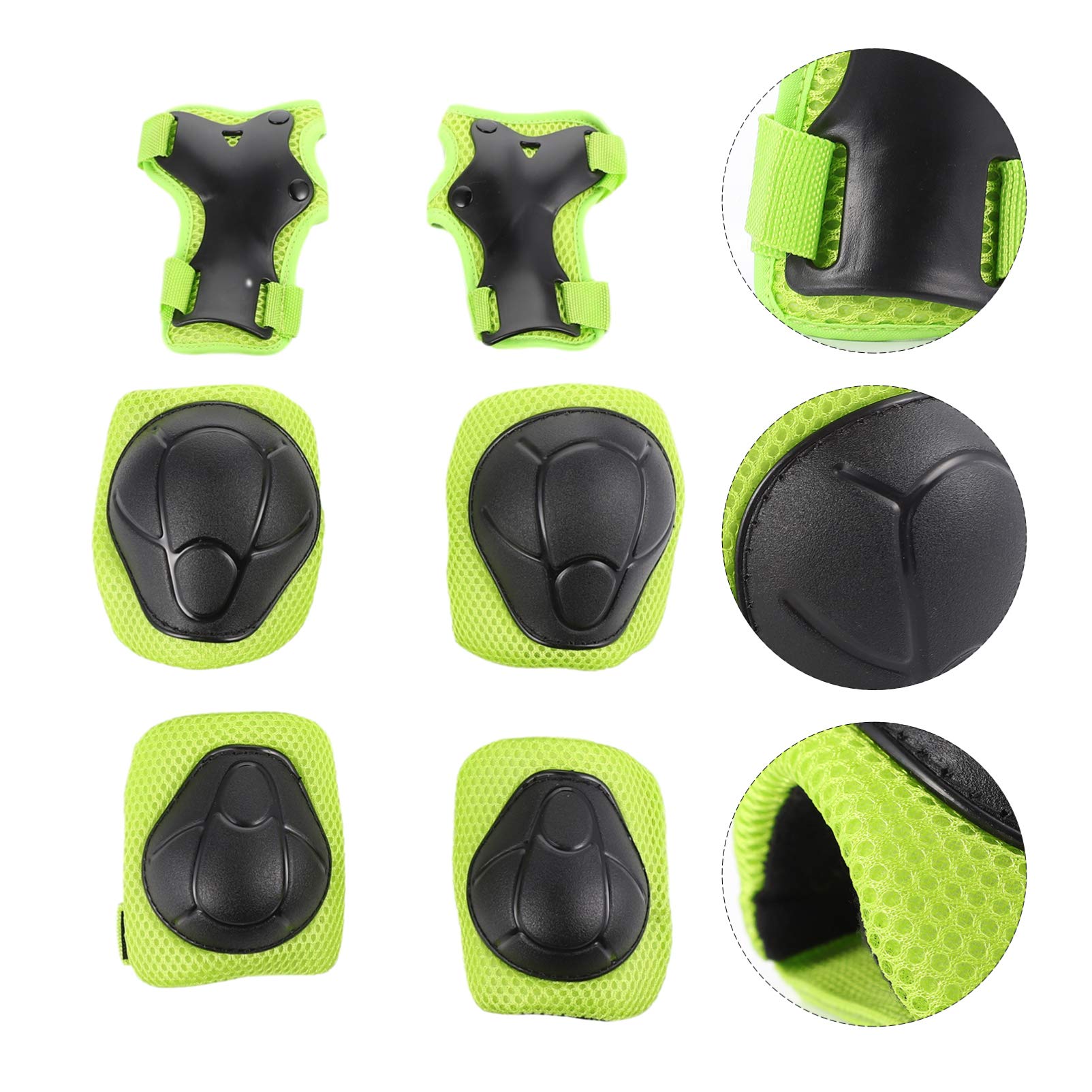 KESYOO 1 Set Kids Guards Kids Sports Protective Gear Girls Skateboard Toddler Suit Skateboard Knee Pads Girls Suit Balance Car Breathable Mesh Child Protective Equipment