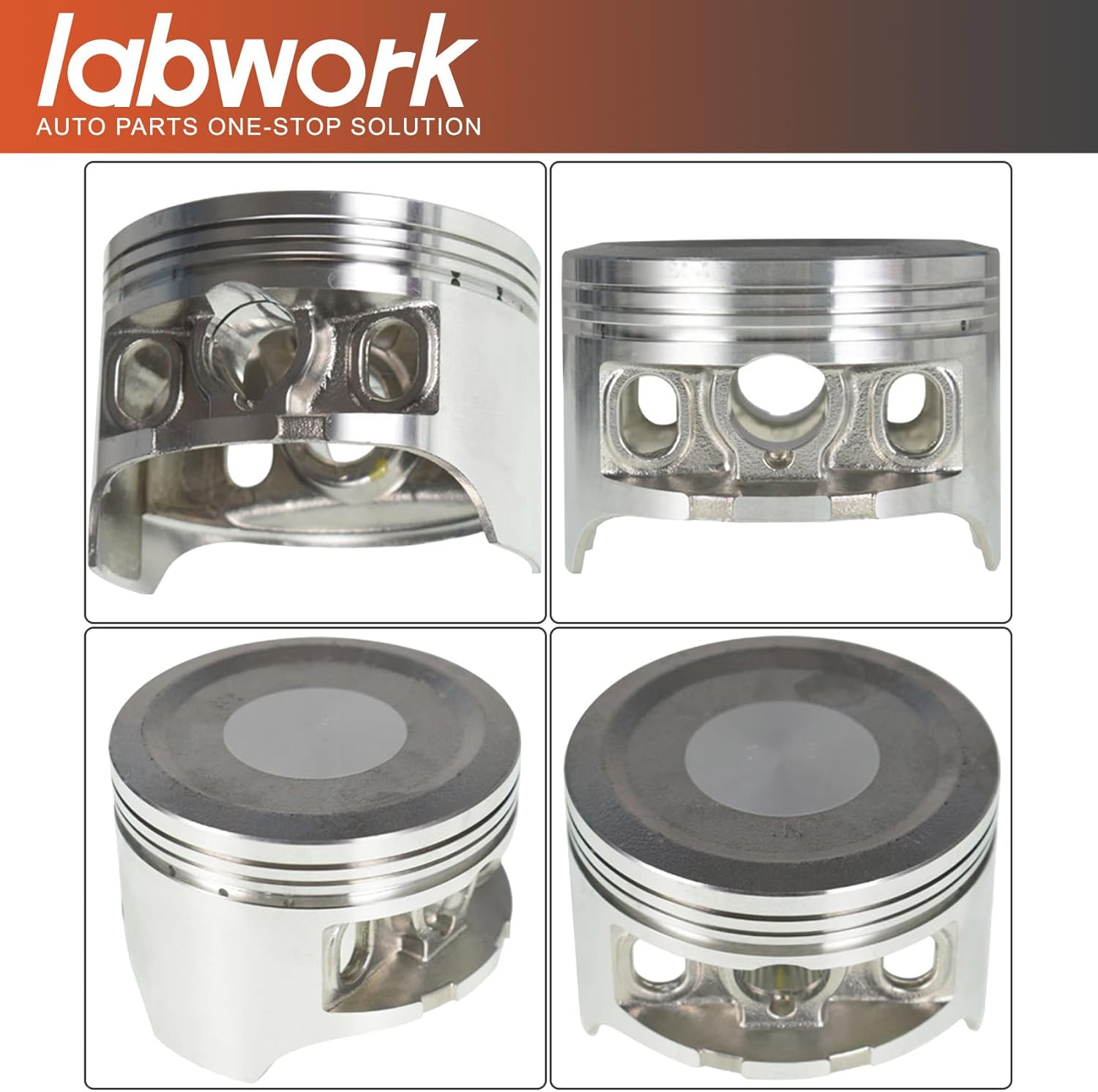 labwork Cylinder Piston Gasket Repair Top End Kit Replacement for Honda Rancher TRX350 Replacement for 98069-57916 2000-2006 12100-HN5-670 13010-HN5-671