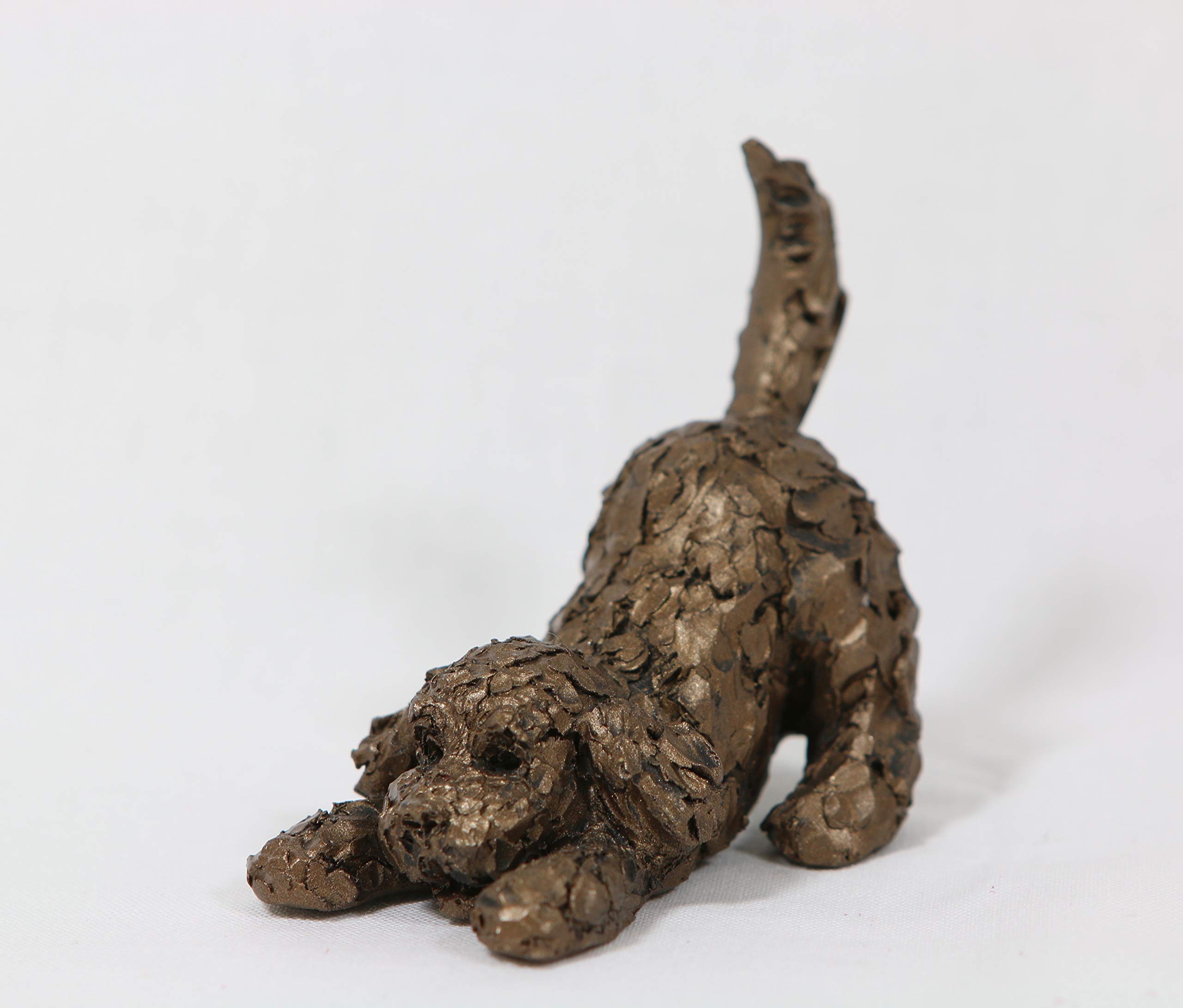Frith Bronze Fvlfil Dtb Tech Miniature - Mischief Cockapoo Playing