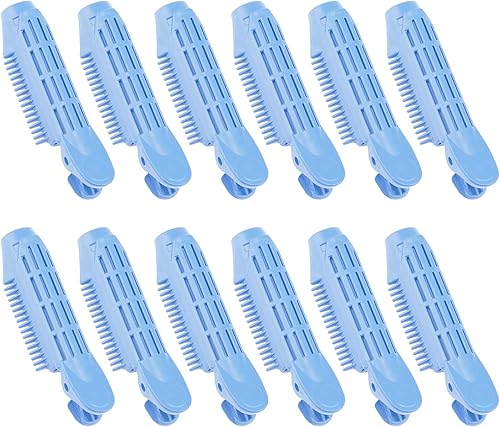 Miniatura 9 de SUPERFINDINGS 12 pinzas para el cabello de 4.13 x 1.18 x 0.94 pulgadas, pinzas para el cabello con volumen de salmón claro, pinzas de raíz de