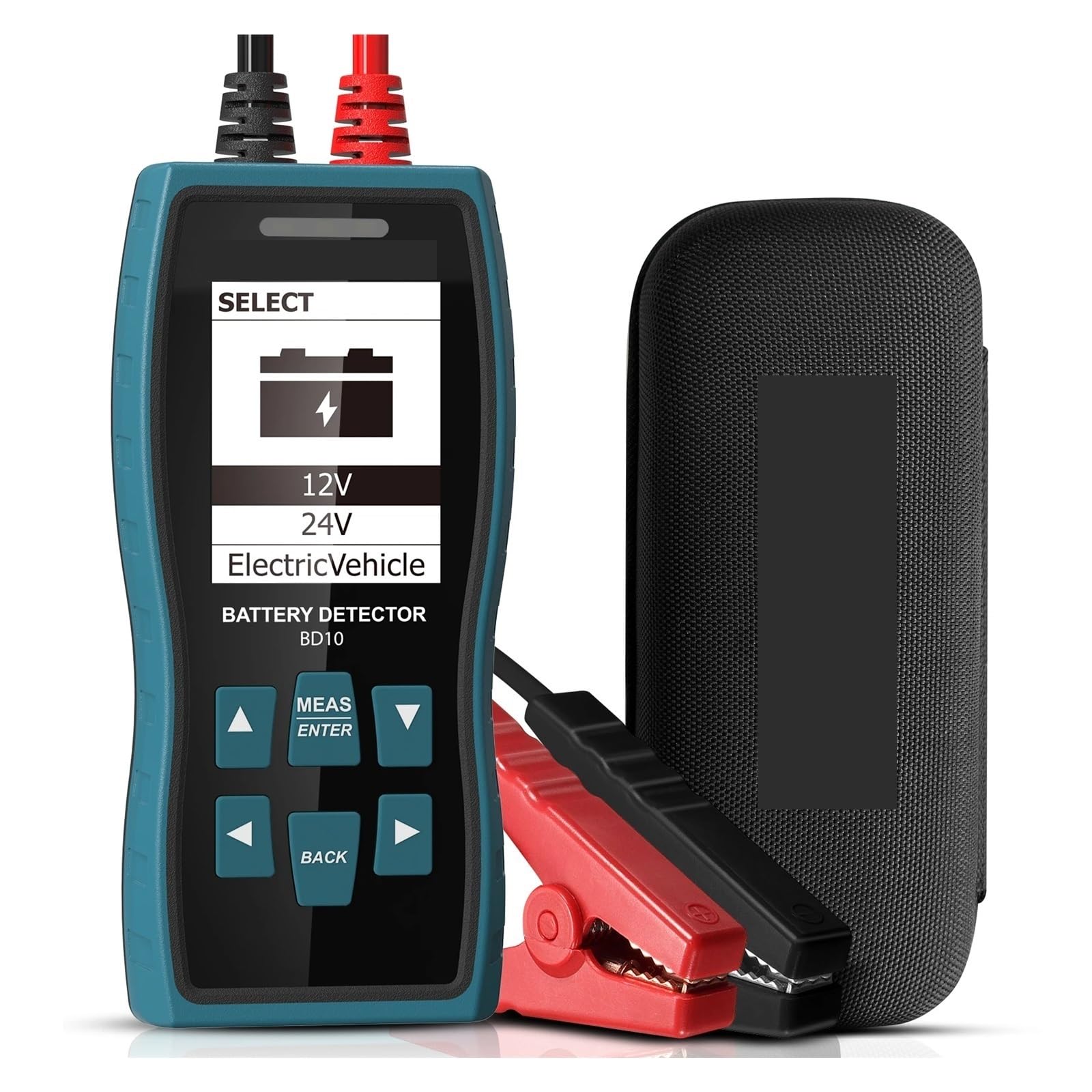 12V/24V Batterie Innenwiderstandstester Hochpräziser AC Säure Lithium Blei Autobatterie Kondensatortester
