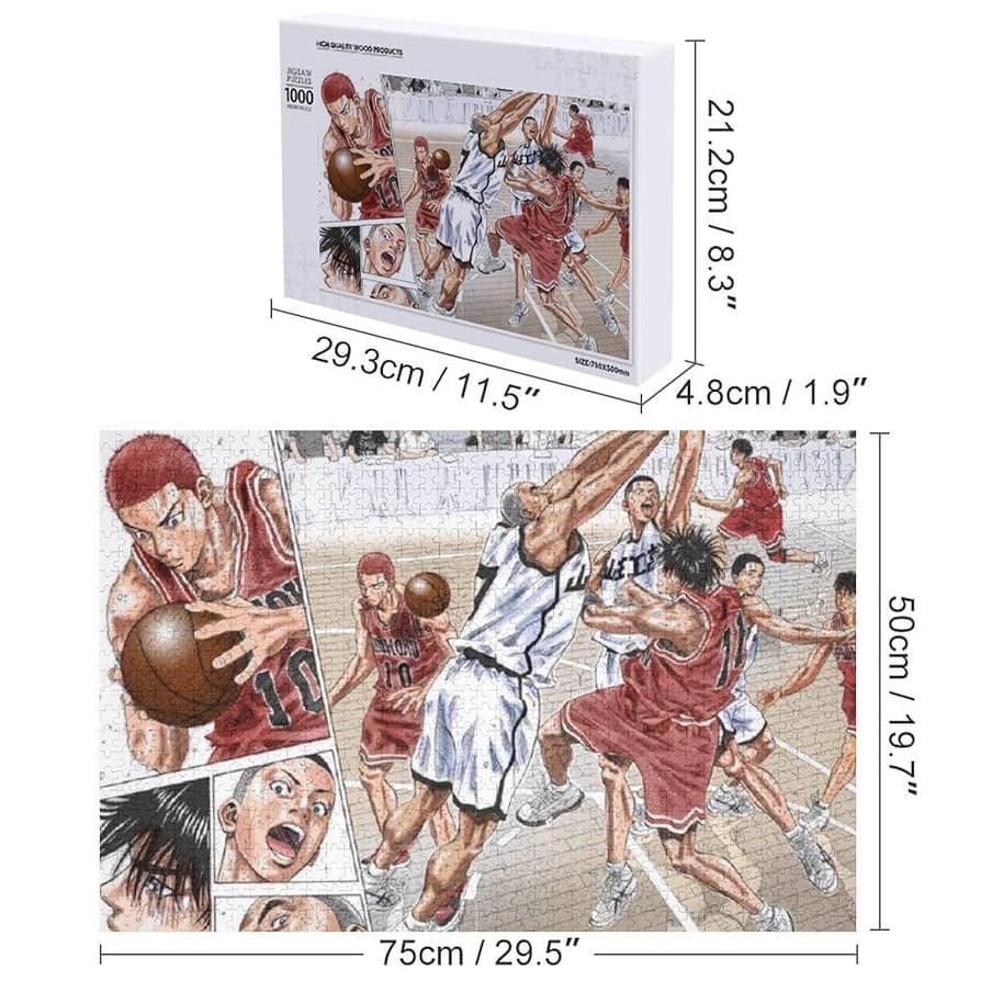 スラムダンク ジグソーパズル　ジャンプ展　購入品　SLAM DUNK SLAM DUNK (スラムダンク) ジグソーパズル ジャンプ展限定 1000