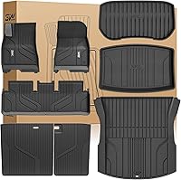 Vista 23 de 3W – Tapetes y revestimiento para maletero compatibles con Tesla Model S 2021-2026, tapetes TPE para todo tipo de clima con ajuste personalizado