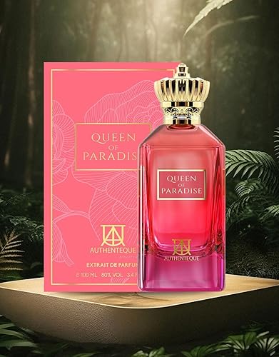 Miniatura 9 de Queen of Paradise - Perfume árabe para mujer 3.4oz (3.4 fl oz) - Fragancia dulce de fresa y vainilla - Extrait De Parfum Perfume árabe de lujo de