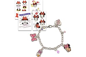 Bundle with Minnie Mouse and Daisy Duck Charm Bracelet and More |...