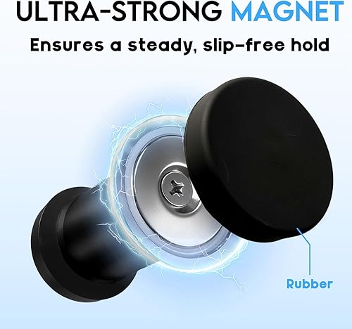 Miniatura 3 de EDSRDUX Soporte magnético para teléfono para tablero de automóvil  Soporte magnético fuerte para teléfono celular universal para iPhone Samsung,