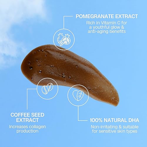 Miniatura 4 de Bali Body Self-Tanning Mousse  Natural Looking Perfect Bronzed Shade  Streak-Free Green Based Tinted Self-Tanner  Fake Tan For All Skin Types