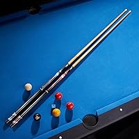 Vista 7 de Wakefa 58 inch Pool Sticks Set of 4, 13mm Tip Pool Cues Billiard Cue Sticks for House Bar, Maple Wood Pool Table Sticks with 2 Chalk for
