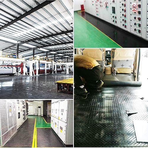 Miniatura 7 de Hoja de goma de neopreno, sólida, rollos y tiras para juntas de bricolaje, manualidades, almohadillas, pisos, protección, soportes, nivelación,