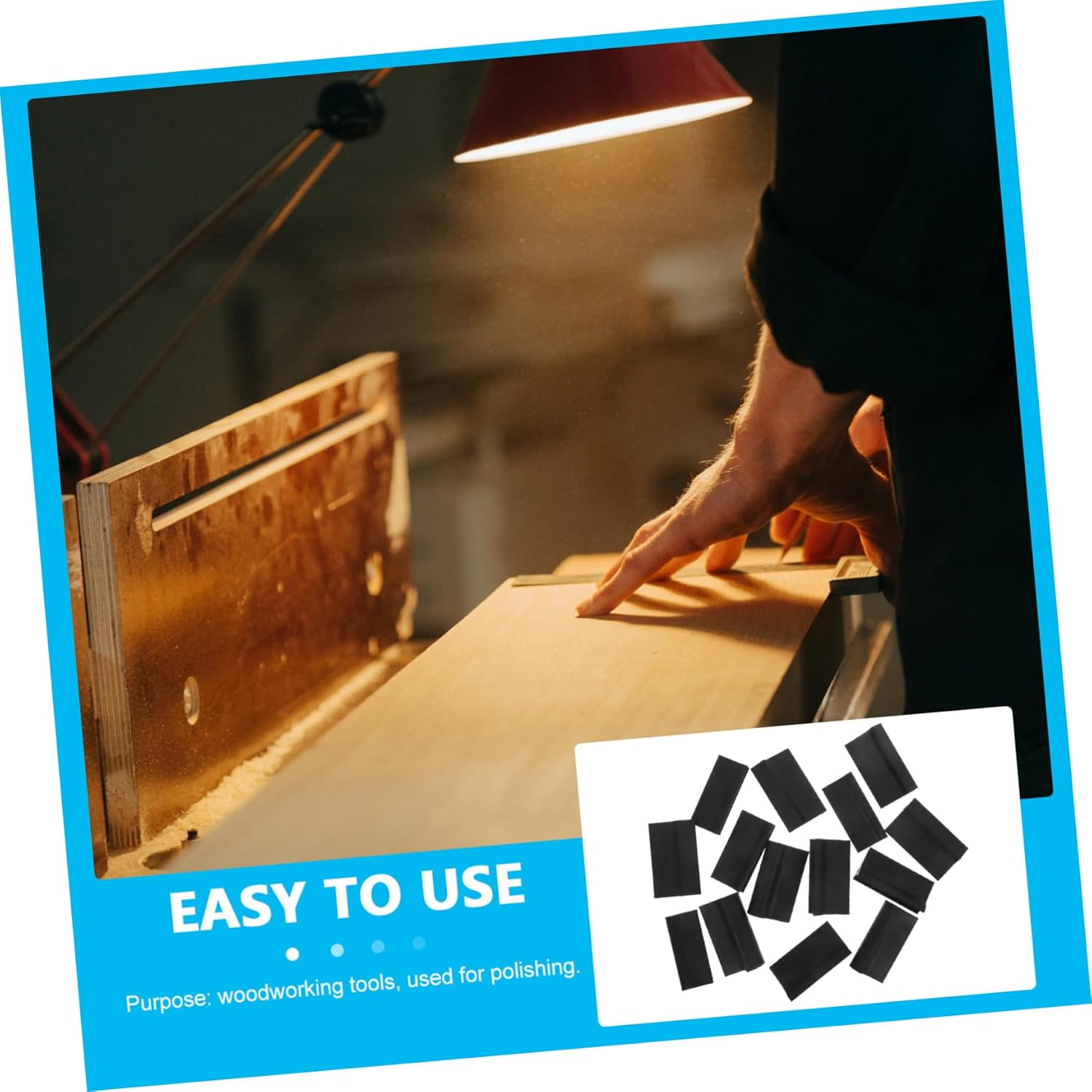 Woodworking Sandpaper Holder Detail Sander Sandpaper Sand Block for Curves