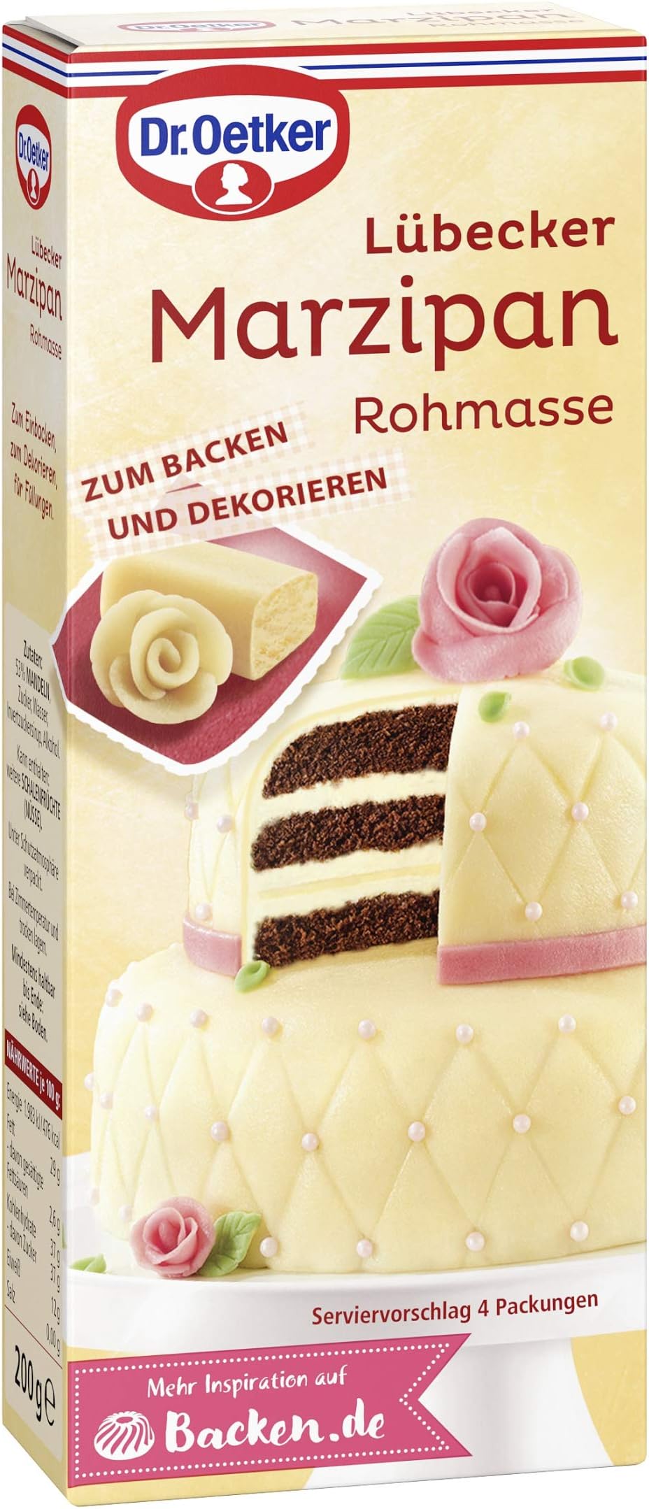 Dr Oetker Raw Marzipan 200g