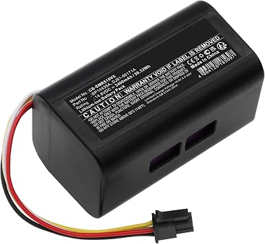 Vacuum Battery, Compatible for Midea BP14435A, Compatible for Samsung DJ81-00171A Eureka I5 Young Eye PowerBot-E VR5000RM VR05R5050WK Capacity 3400mAh