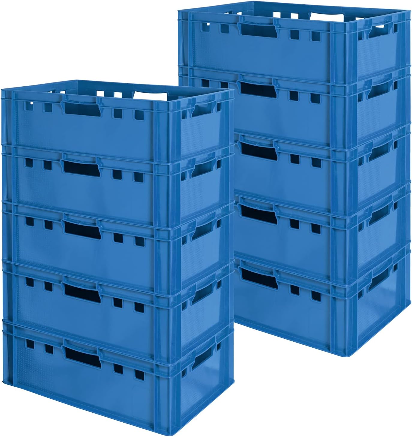 Meat Box E2 Meat Box Blue Butcher Box Meat Box Euro Box Food Safe 60 x 40 cm Butcher Box Selection Kingpower Quantity 10