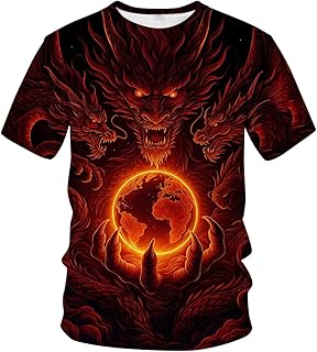 Blissboy Funny Animal Graphic T-Shirt Novelty Short Sleeve Crewneck Shirt
