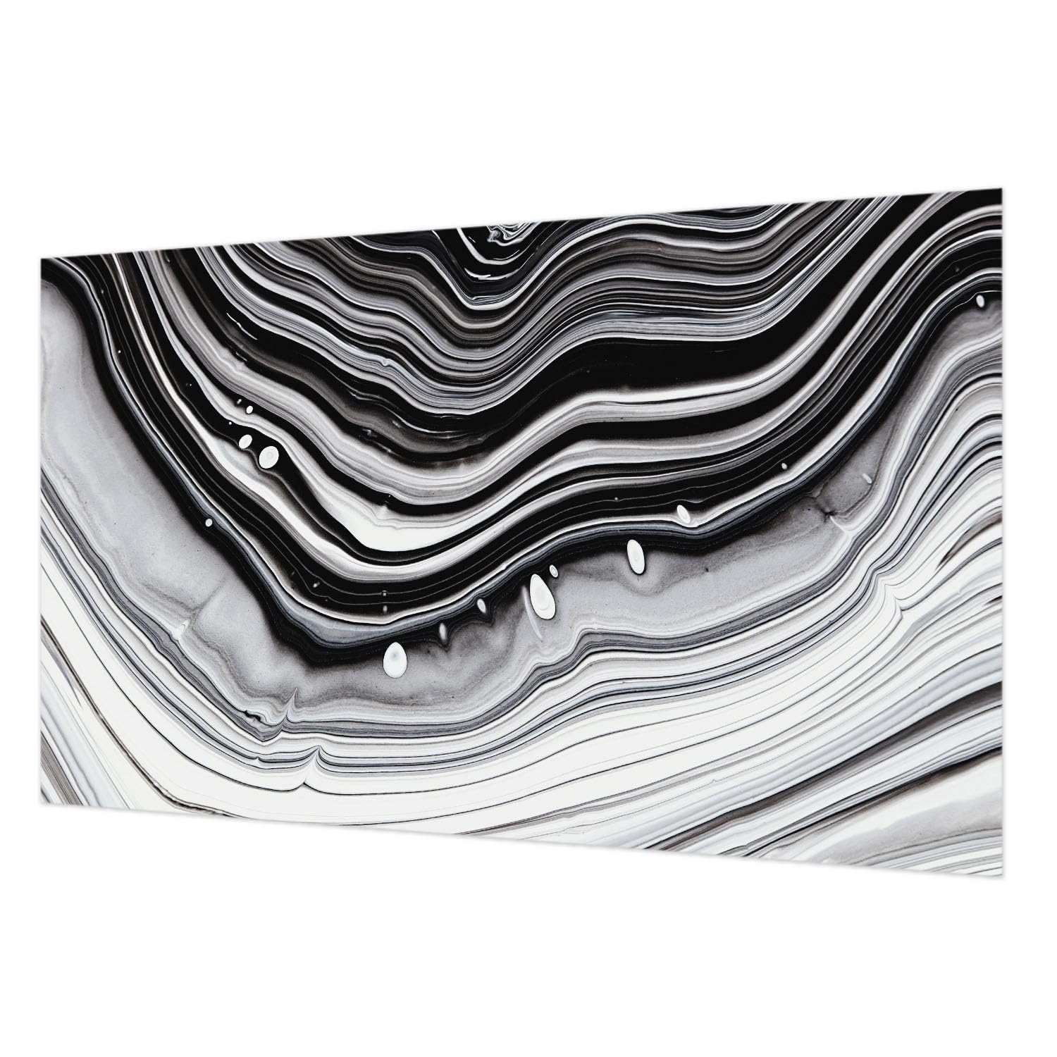 Tapisserie intissée 416x254 cm ondes optiques décoration intérieure salon