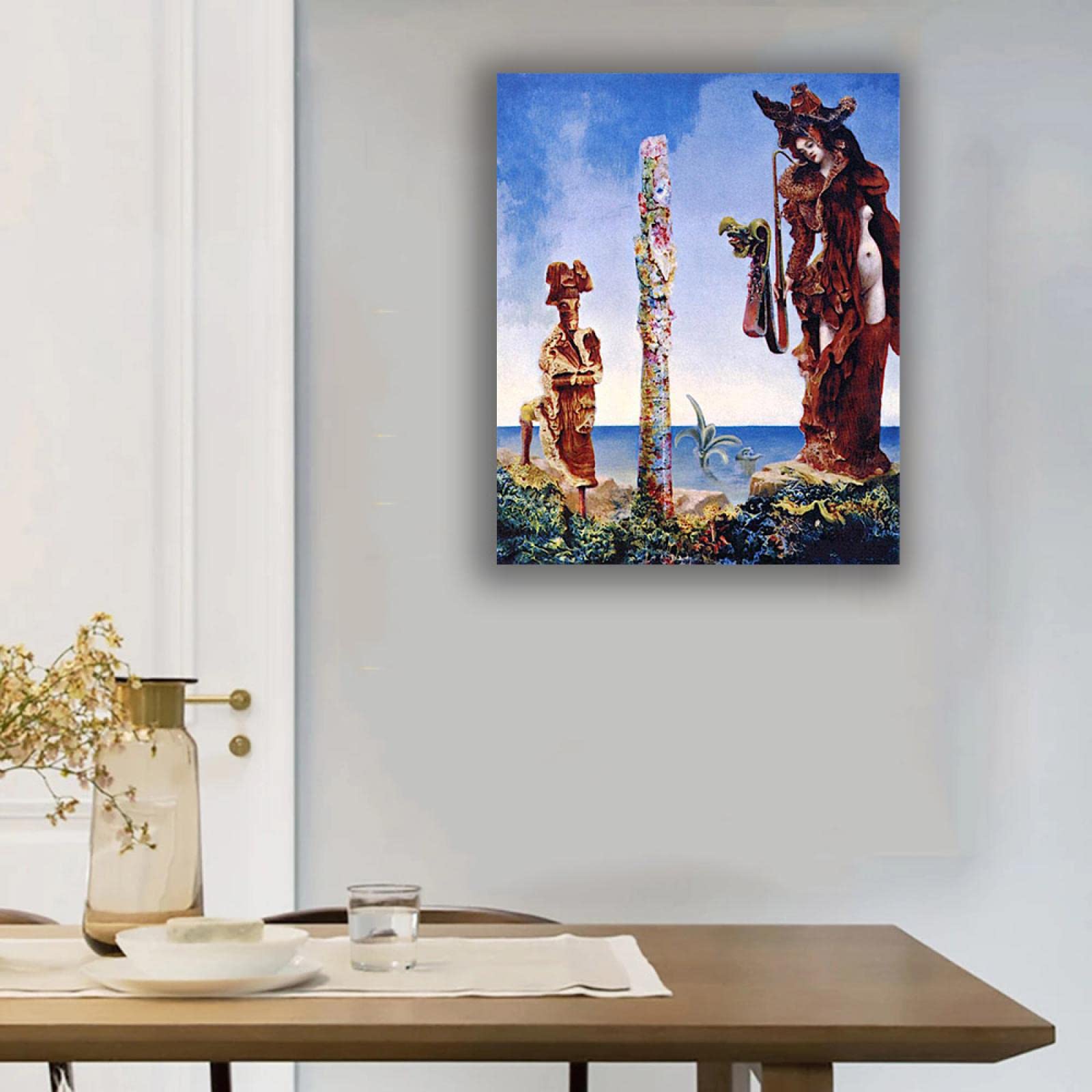 Amazon.co.jp: 荒野のナポレオン マックス・エルンスト 有名な絵画