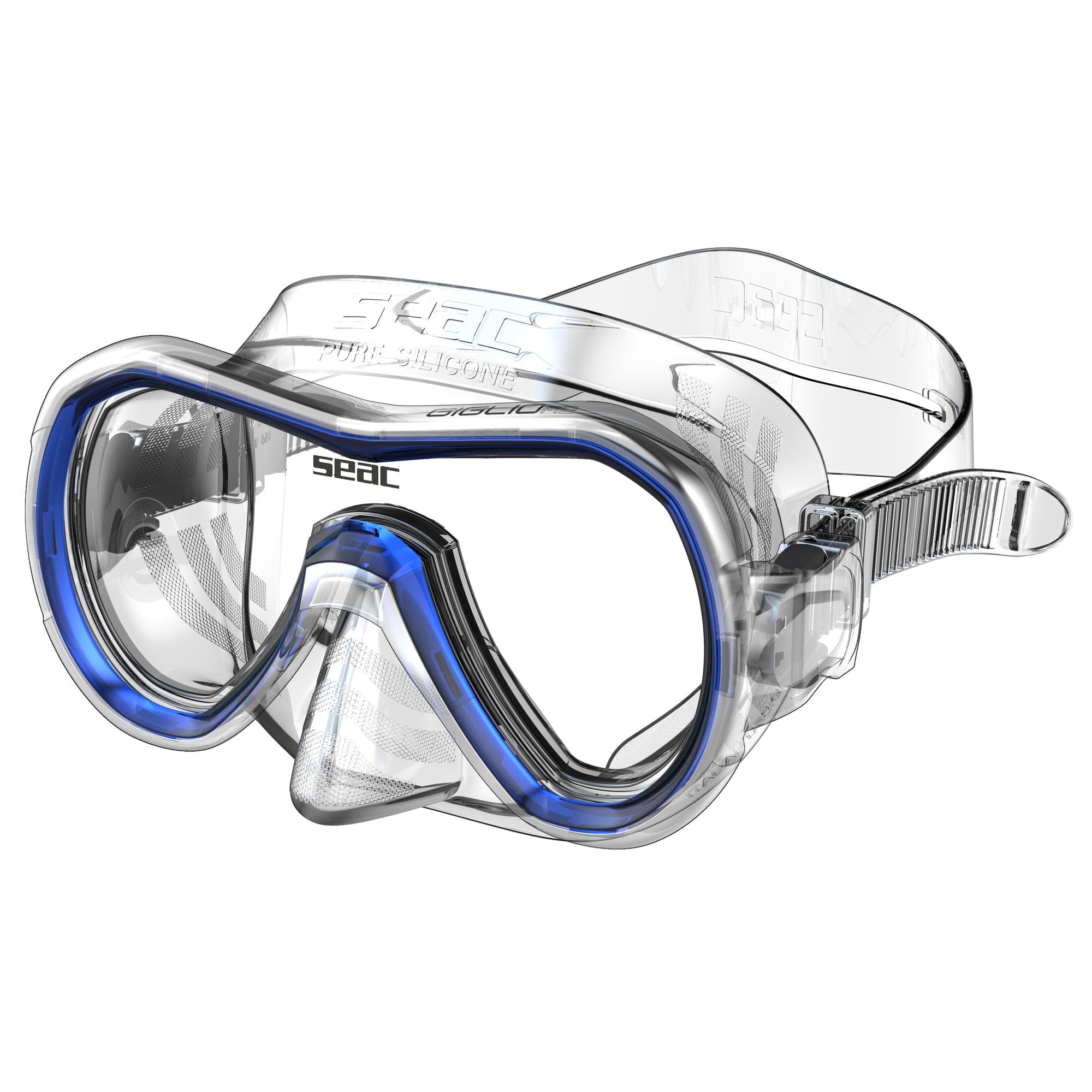SEAC Giglio, Snorkelling and Scuba Diving Mask for Adults and Younger Divers