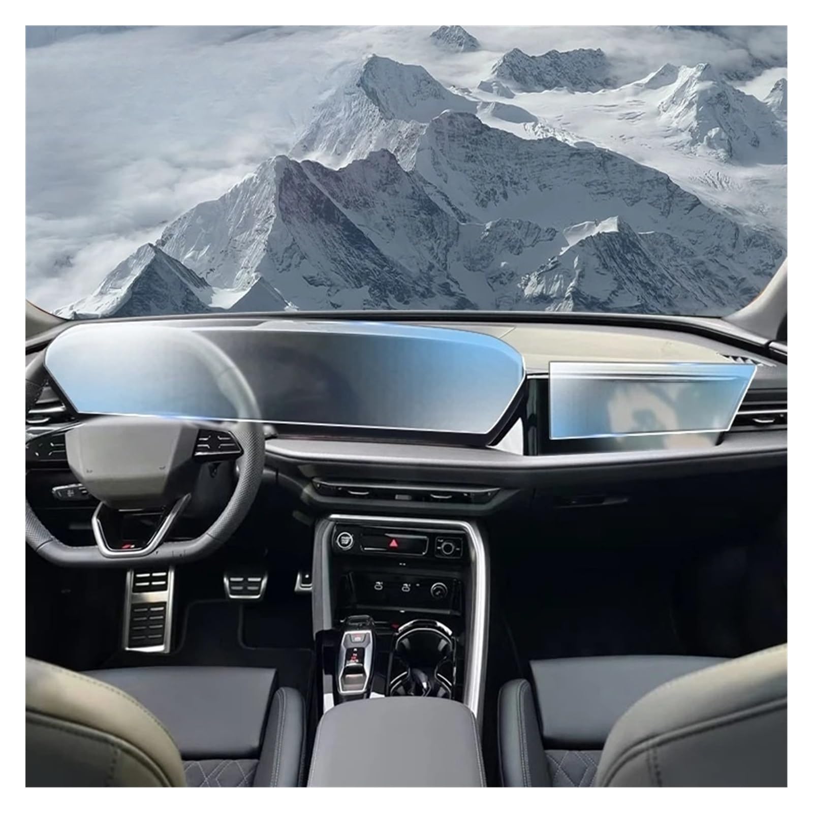 Für Au&di SQ5 Sportback 2025 Innenraum-Displayschutzfolie Aus Mattem TPU Kratzfest Displayfolie