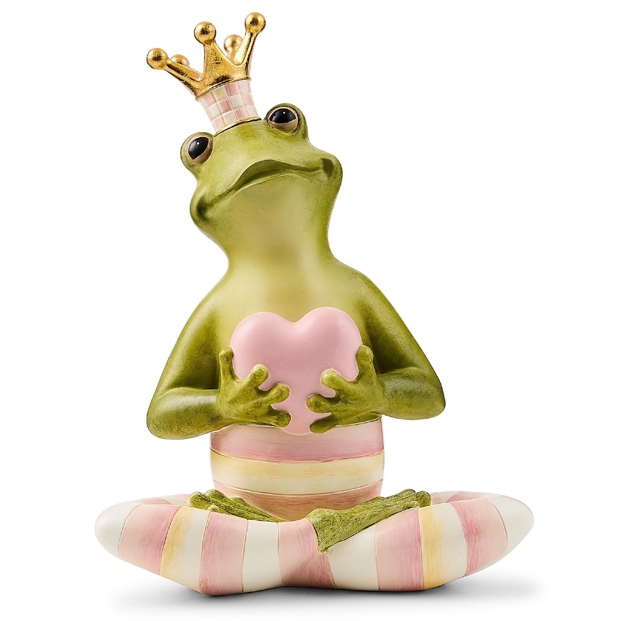 Amazon.com: MACKENZIE-CHILDS Rosy Fergal The Frog with Heart Decor