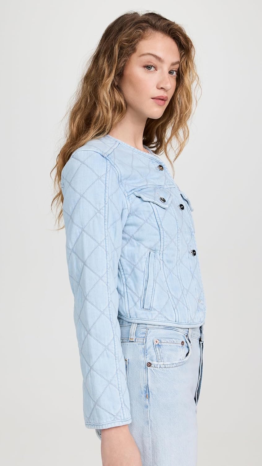 PAIGE Women's Jayla Cropped Quilted Jacket - Image 4