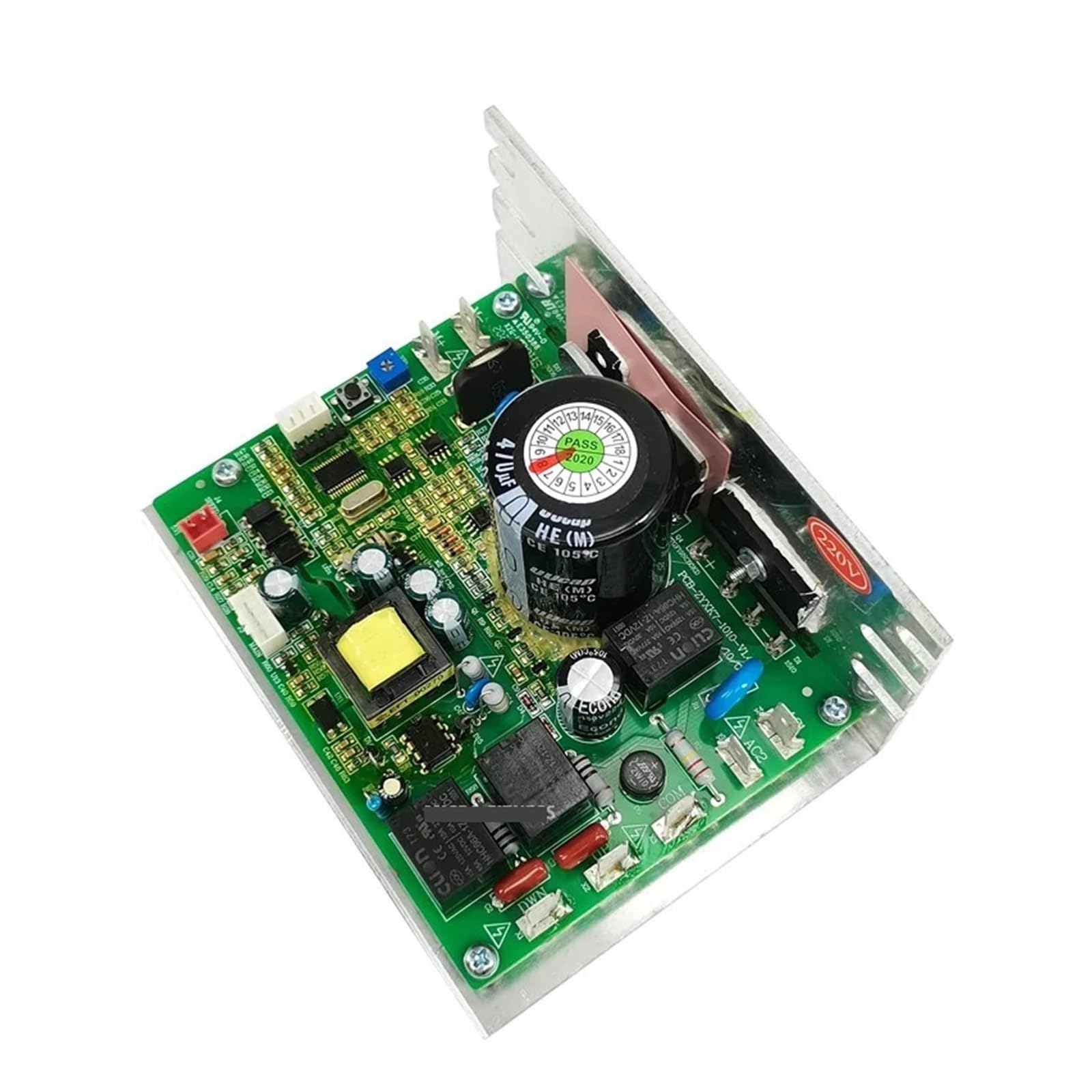 Treadmill Motor Controller PCB ZYXK7 1010 V1.4 Lower Control Panel Circuit Board Driver Motherboard Parts(2pins sensor)