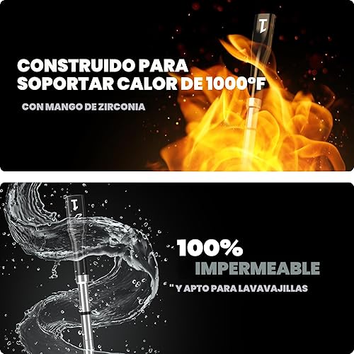 Miniatura 8 de CHEF iQ Sense Termómetro inalámbrico inteligente para carne Sonda ultrafina Rango ilimitado WiFi Seguro para calor de 1000 F 5 sensores