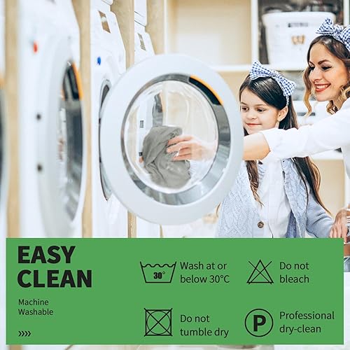 Miniatura 4 de Juego de 4 fundas impermeables para sillas de comedor, fundas elásticas modernas para sillas de comedor, banquetes, cocina, bodas, fiestas, lavables