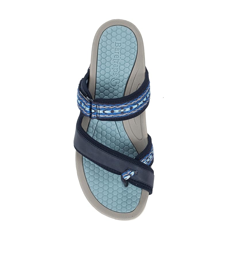 Amazon.com | BareTraps DESERAE Womens Sandals Navy Size 5.5 M | Flip-Flops