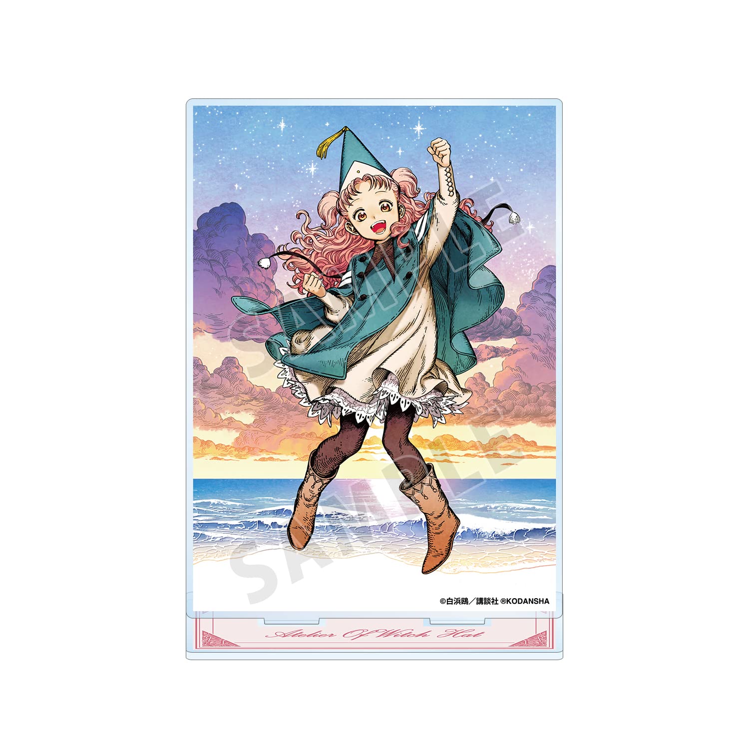 Amazon.co.jp: とんがり帽子のアトリエ 5巻表紙イラスト BIGアクリル 