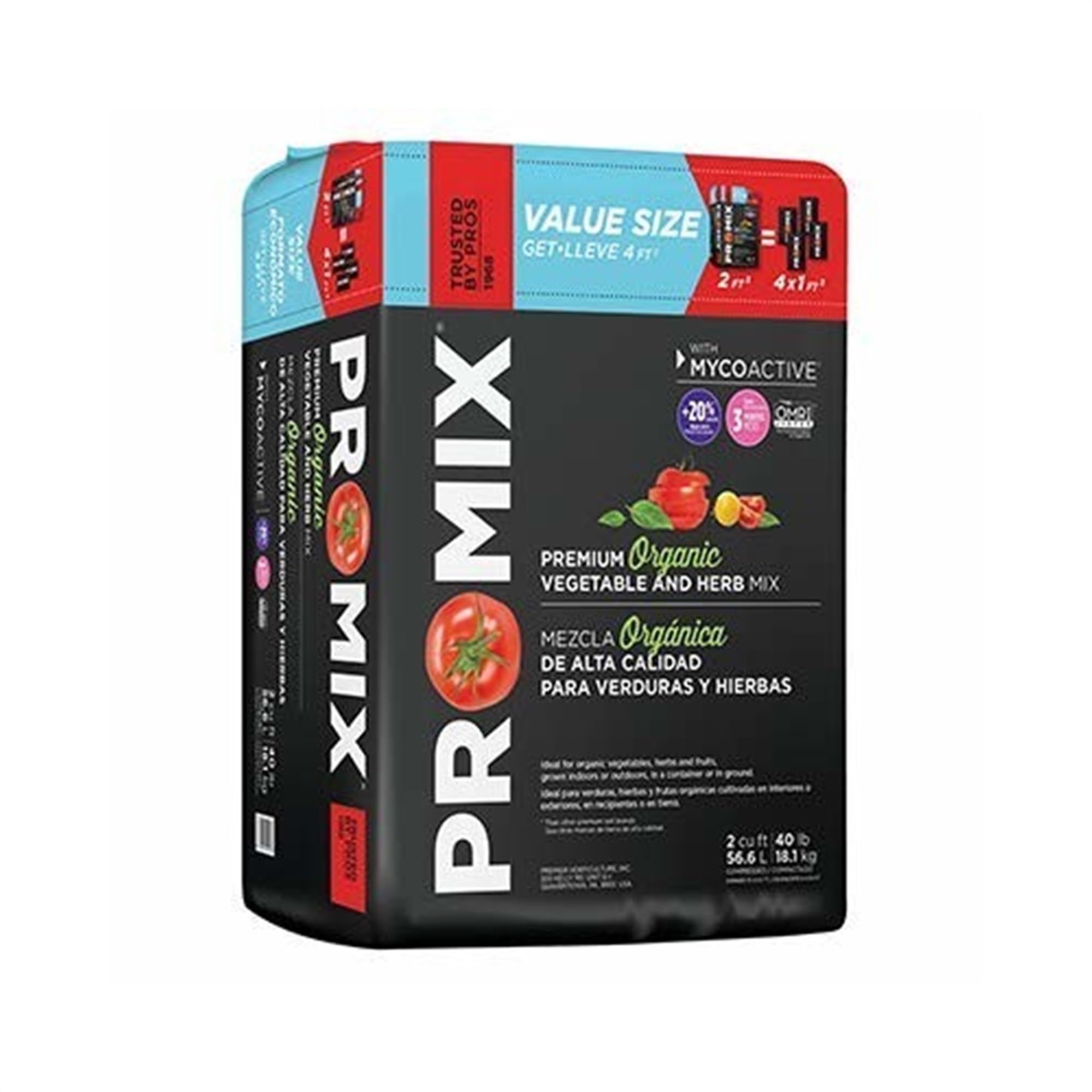 Premium Organic Vegetable & Herb Mix (2 cu. ft.) Promix Soil