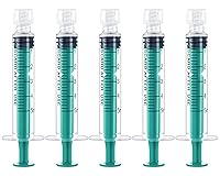 Vista 13 de Jeringa de 3 ml/cc sin aguja Luer Lock con tapa, estéril, desechable, paquete de 10