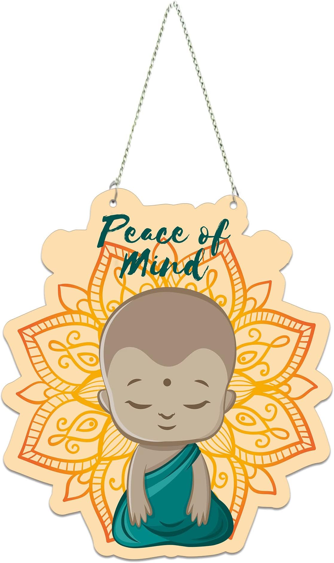 Artvibes Mind Is Everything Quotes Wall Hanger For Home Decor|Office|Gifts|Bedroom|Wall Decorative Items For Living Room|Door Hanging|Modern Decoration|Artworks Wall Hangings(Wh_5501N)