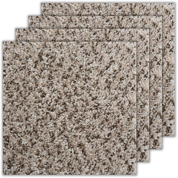 Smart Squares in A Snap Premium Soft Padded Carpet Tiles 18x18 Inch