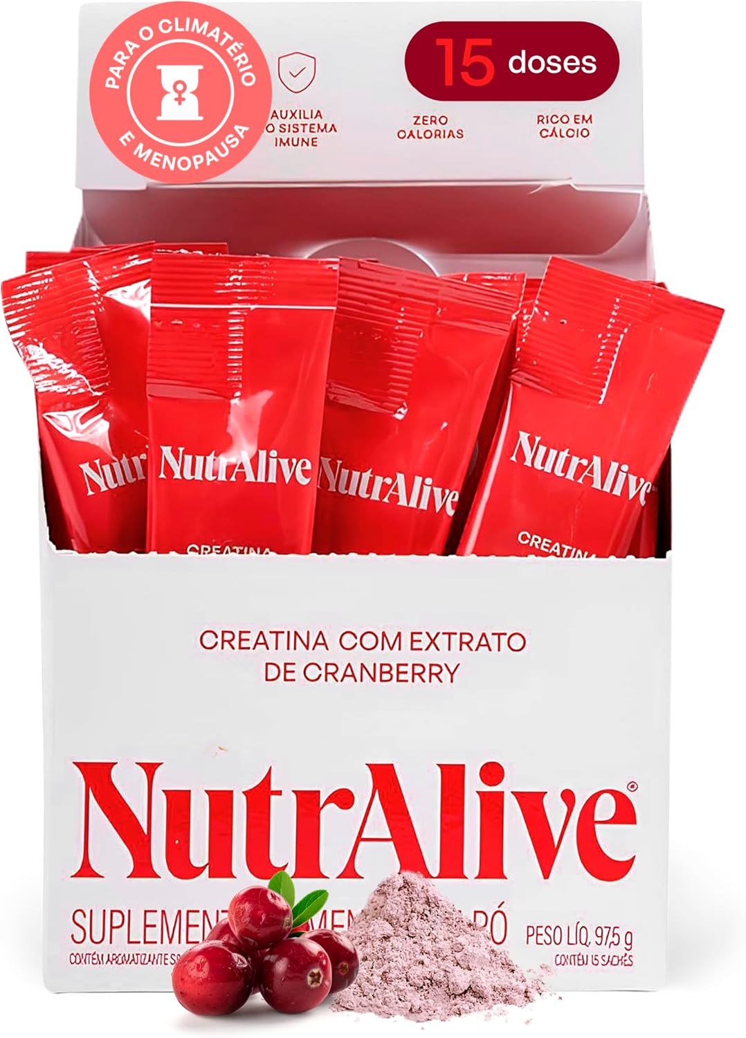 Suplemento Multivitamínico com 7 ativos para Mulheres 35+ Creatina Monohidratada
