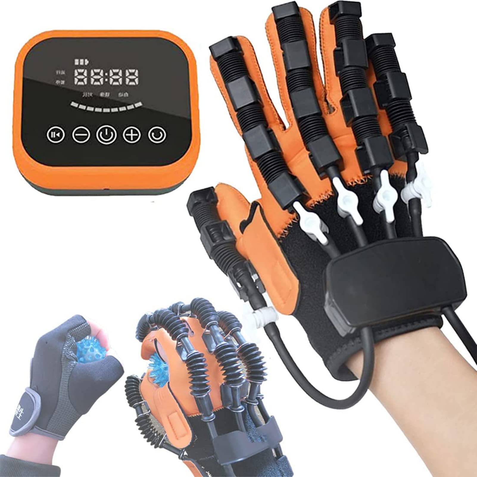 Guante De Robot De Rehabilitación, Guantes De Entrenamiento Inteligente para Hemiplejia, Férula De Mano Funcional, Ejercicio De Terapia De Mano De Accidente Cerebrovascular