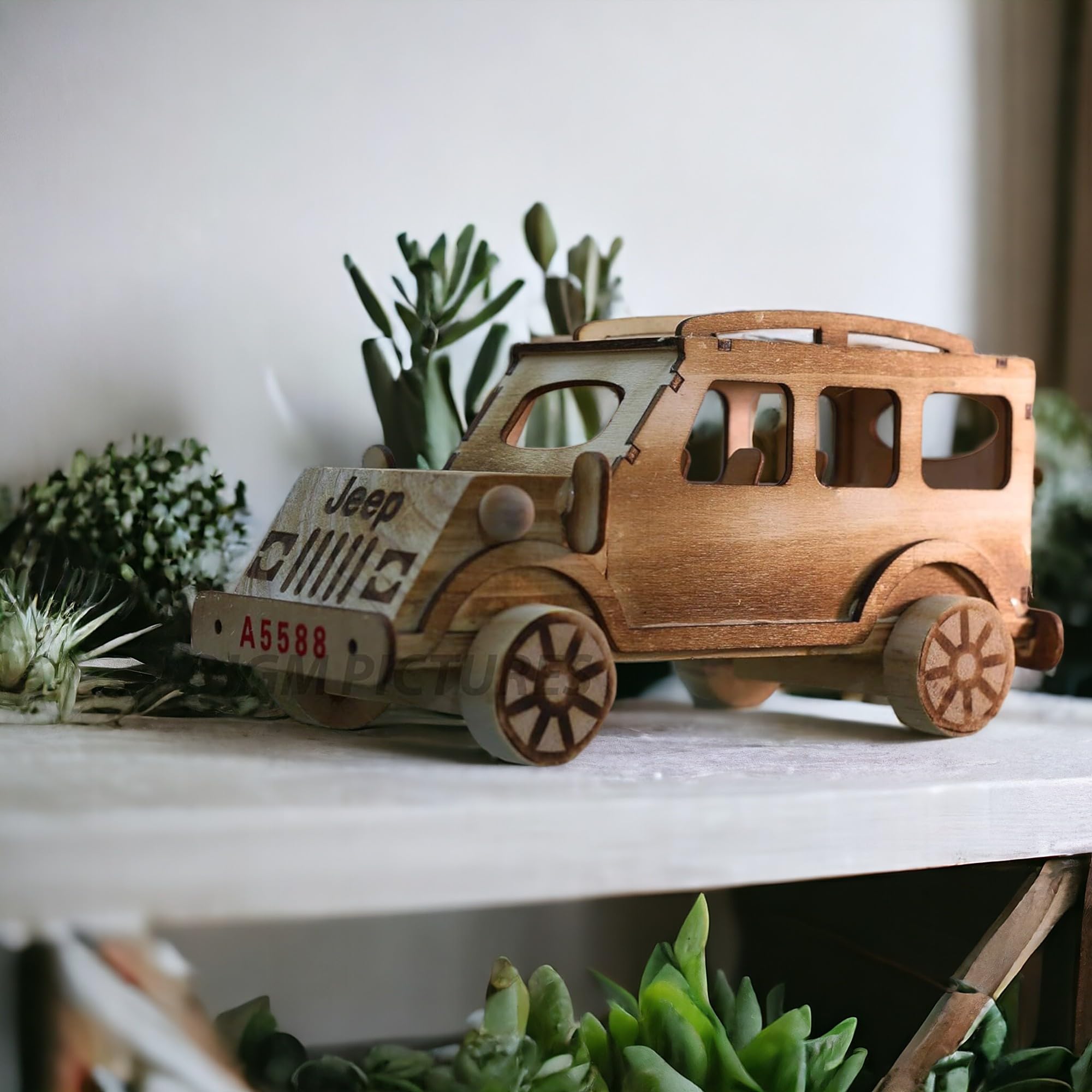 PARADIGM PICTURES Wooden Jeep Toys for Kids Bday Gifts & Home Decor Items (B07Z4MTG23) Amazon Price History, Amazon Price Tracker