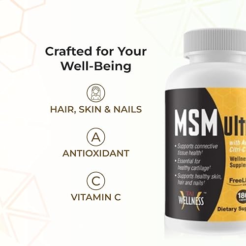 Miniatura 5 de Youngevity Freelife MSM Ultra | 3,000 mg de MSM + mezcla patentada de complejo Citri-C + vitamina C | Suplemento de metilsulfonilmetano definitivo |