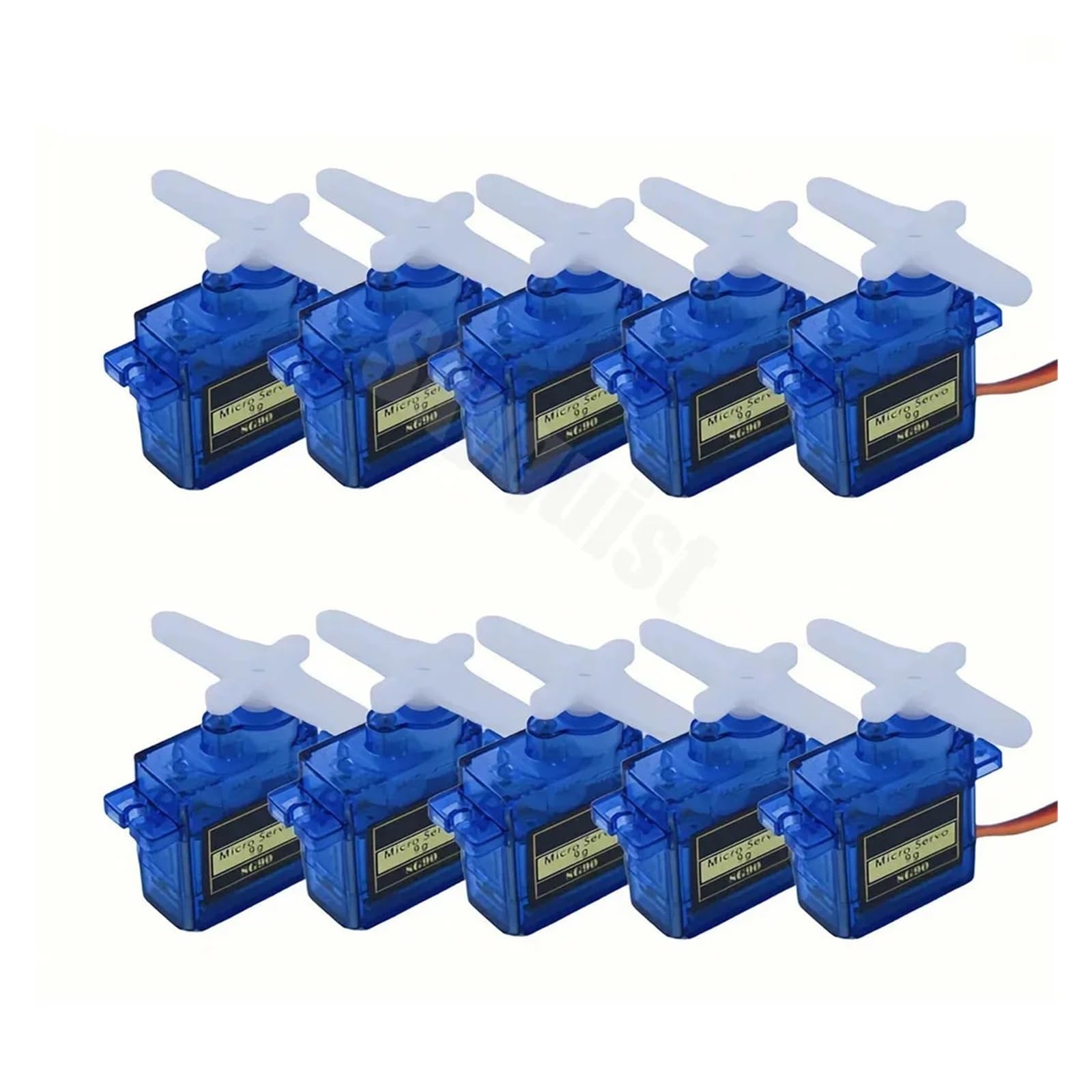 SG90 9g Micro Servo for aerei Rc Velivolo ad ala fissa modello di telecontrollo | Parti Giocattolo motore 450 Elicottero(4 PCS)