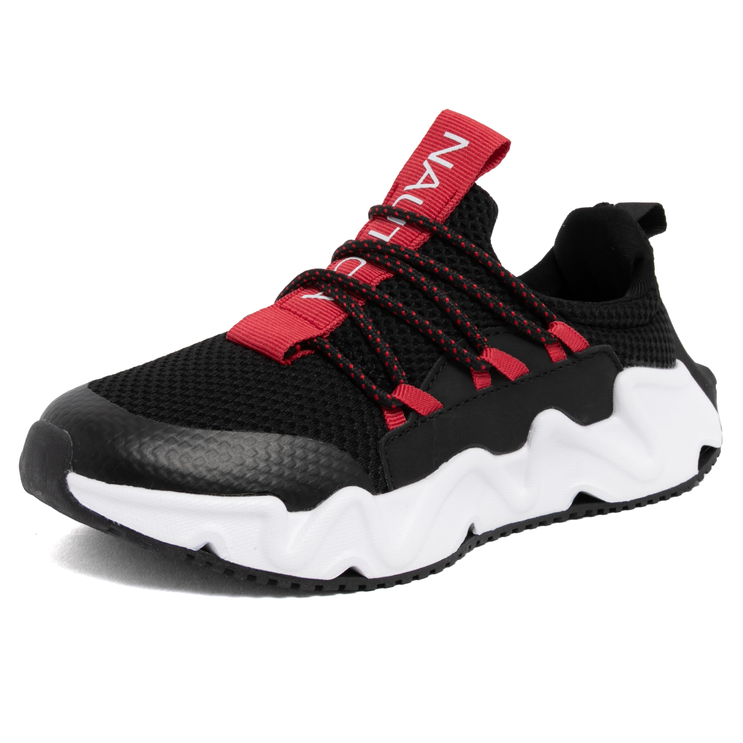 Kids Running Sneakers | Comfortable Shoes for Boys and Girls | Sizes for Big & Little Kids -(Lace-Up/Bungee) Manalapin